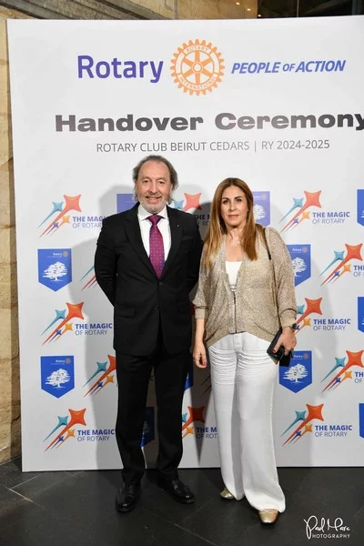 Rodolphe Melki: President of the Rotary Club of Beirut Cedars